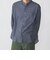 SHIPS: 〈MADE IN JAPAN〉エアー サッカー リラックス バンドカラー シャツ