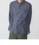 SHIPS: 〈MADE IN JAPAN〉エアー サッカー リラックス バンドカラー シャツ