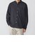 SHIPS: 〈MADE IN JAPAN〉エアー サッカー リラックス バンドカラー シャツ