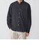 SHIPS: 〈MADE IN JAPAN〉エアー サッカー リラックス バンドカラー シャツ