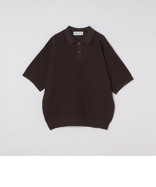 City Ambient Products: ポリエステル メッシュ ニット ショートスリーブ ポロ