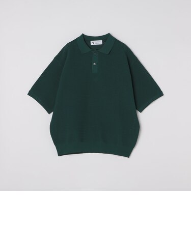 City Ambient Products: ポリエステル メッシュ ニット ショートスリーブ ポロ