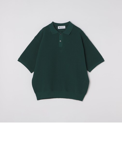 City Ambient Products: ポリエステル メッシュ ニット ショートスリーブ ポロ