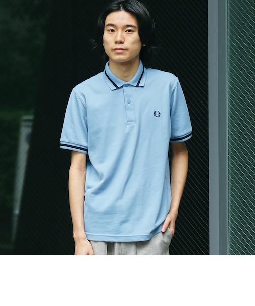 【SHIPS EXCLUSIVE】FRED PERRY: イギリス製M2 シングルライン ポロシャツ
