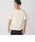 【WEB限定】SHIPS: マイクロ ワッペン フェード Tシャツ