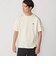 【WEB限定】SHIPS: マイクロ ワッペン フェード Tシャツ