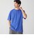【WEB限定】SHIPS: マイクロ ワッペン フェード Tシャツ