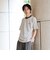 【SHIPS別注】LACOSTE: マイクロ ボーダー Tシャツ