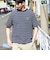 【SHIPS別注】LACOSTE: マイクロ ボーダー Tシャツ