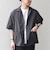 SHIPS any:〈撥水/軽量/ストレッチ〉SOLOTEX(R) シアサッカー キャンプポケット シャツ◇