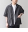 SHIPS any:〈撥水/軽量/ストレッチ〉SOLOTEX(R) シアサッカー キャンプポケット シャツ◇