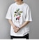 【SHIPS any別注】NYBG: ボタニカル プリント リラックス Tシャツ◇