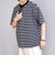 SHIPS any:〈洗濯機可能〉デザイン リブ ベーシック ボーダー Tシャツ◇