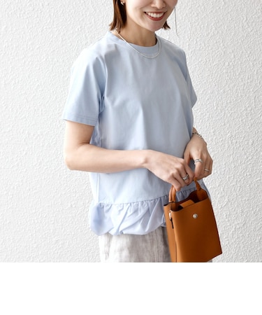 〈多機能/洗濯機可能〉マルチファンクション ドッキング ヘム コンパクト TEE