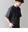 SHIPS any: SOLOTEX(R) バックピケ リラックス ポケット付き ショートリーブ Tシャツ 26SS◇