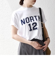 GULFCOAST SPORTSWEAR:〈洗濯機可能〉ヴィンテージ ライク グラフィック TEE