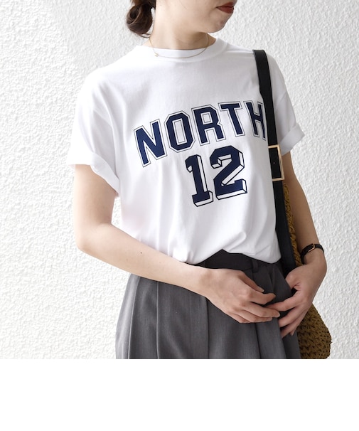 GULFCOAST SPORTSWEAR:〈洗濯機可能〉ヴィンテージ ライク グラフィック TEE