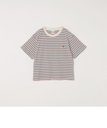 FRUIT OF THE LOOM:〈洗濯機可能〉マルチ ボーダー Tシャツ<KIDS>