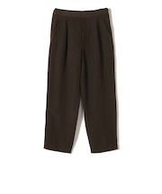 SHIPS Primary Navy Label:麻混 テーパード パンツ（セットアップ対応）