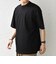SHIPS any:〈接触冷感/遮熱/UVカット〉COOL TOUCH スムース デザイン リブ セミ モックネック Tシャツ◇