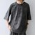 【SHIPS any別注】ONEITA: ケミカルウォッシュ リラックス ラグラン Tシャツ(セットアップ対応)◇