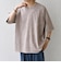 【SHIPS any別注】ONEITA: ケミカルウォッシュ リラックス ラグラン Tシャツ(セットアップ対応)◇