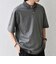 SHIPS any:〈接触冷感/遮熱/UVカット〉COOL TOUCH スムース デザイン リブ 半袖 ポロシャツ◇
