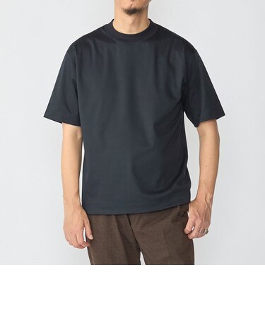 SHIPS: MADE IN JAPAN クルーネック ハイゲージ ポンチ ライト Tシャツ