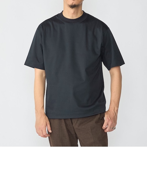 SHIPS: MADE IN JAPAN クルーネック ハイゲージ ポンチ ライト Tシャツ