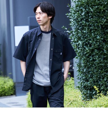 SHIPS:〈撥水〉netplus(R) ショートスリーブ シャツ アウター