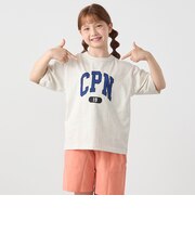 Champion:〈洗濯機可能〉CPN プリント Tシャツ<KIDS>