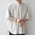 SHIPS any:〈洗濯機可能〉コットン/リネン ストライプ バンド スキッパー ハーフスリーブ シャツ 26SS◇