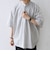 SHIPS any:〈洗濯機可能〉コットン/リネン ストライプ バンド スキッパー ハーフスリーブ シャツ 26SS◇