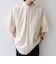 SHIPS any:〈洗濯機可能〉コットン/リネン ストライプ バンド スキッパー ハーフスリーブ シャツ 26SS◇