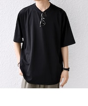 SHIPS any:〈洗濯機可能〉JAPAN MADE ライト ペーパー クルーネック Tシャツ◇