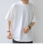 SHIPS any:〈洗濯機可能〉JAPAN MADE ライト ペーパー クルーネック Tシャツ◇