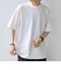 SHIPS any:〈洗濯機可能〉JAPAN MADE ライト ペーパー クルーネック Tシャツ◇