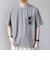 SHIPS any:〈接触冷感〉マルチ ボーダー ポケット Tシャツ◇