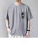 SHIPS any:〈接触冷感〉マルチ ボーダー ポケット Tシャツ◇