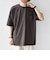 SHIPS any:〈接触冷感〉マルチ ボーダー ポケット Tシャツ◇