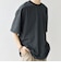 SHIPS any:〈接触冷感〉マルチ ボーダー ポケット Tシャツ◇