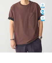 SHIPS:〈接触冷感/ 遮熱/ UVカット〉COVEROSS(R) フリーザー Tシャツ
