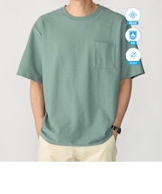 SHIPS:〈接触冷感/ 遮熱/ UVカット〉COVEROSS(R) フリーザー Tシャツ