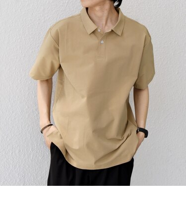 【WEB限定】SHIPS any:〈吸水速乾/抗菌防臭/UVカット〉サーパスウェーブ 半袖 ポロシャツ◇