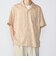 BENCH MARKING SHIRTS: エンブロイダリー オープンカラー シャツ