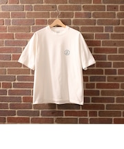 SHIPS: AUTHENTIC コットン プリント Tシャツ