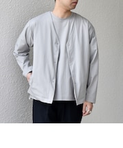 【WEB限定】SHIPS any:〈吸水速乾/UVカット〉3点セットアップ Tシャツ+カーディガン+パンツ◇
