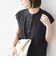 SHIPS Colors:〈手洗い可能〉エンブロイダリー レース フレンチスリーブ シャツ◇