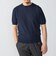 SHIPS:〈接触冷感〉 ICE COTTON クルーネック ショート スリーブ ニット Tシャツ