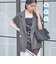【実力派ベーシック】〈接触冷感/UVカット/吸水速乾/洗濯機可能〉SUUSUU フレンチ スリーブ 羽織 ジャケット